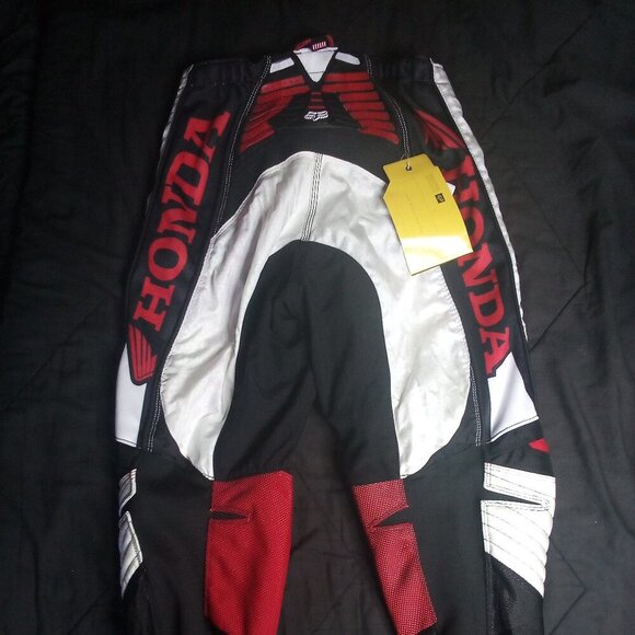 NWT Vintage Fox Racing x Honda Motocross Racing Pants - Picture 5 of 12